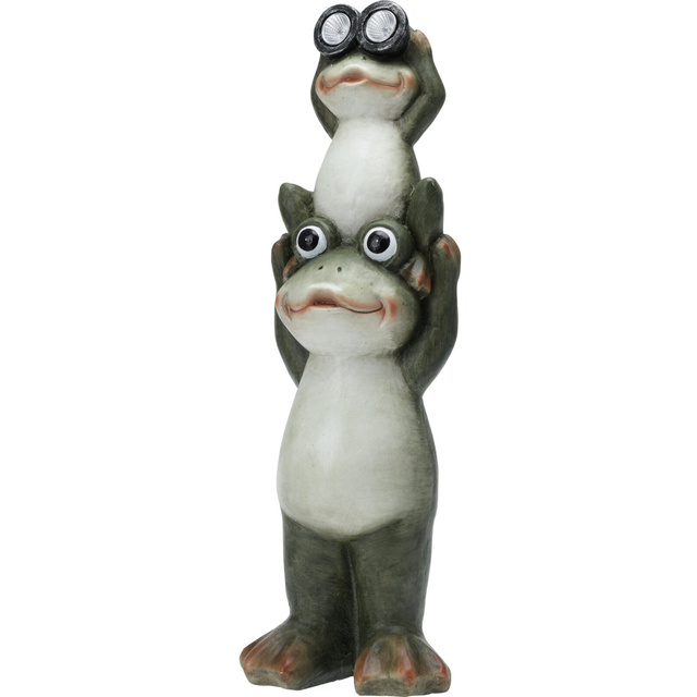 Figurină de grădină cu lampă solară, 23 x 15 x 70 cm