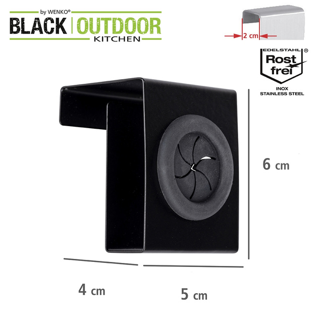 Cârlig de bucătărie cu funcție de împingere, WENKO