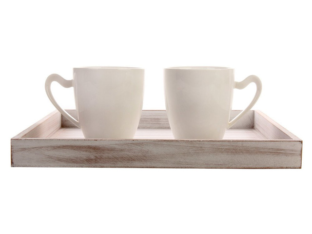 Tavă de mic dejun TRAY, 30 x 30 cm, gri