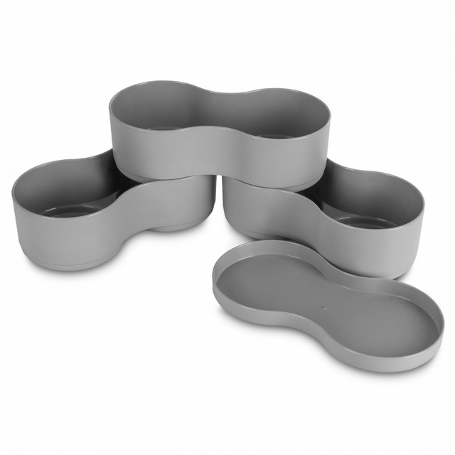 Recipient pentru gustări pliabil, 17 x 13 x 16 cm