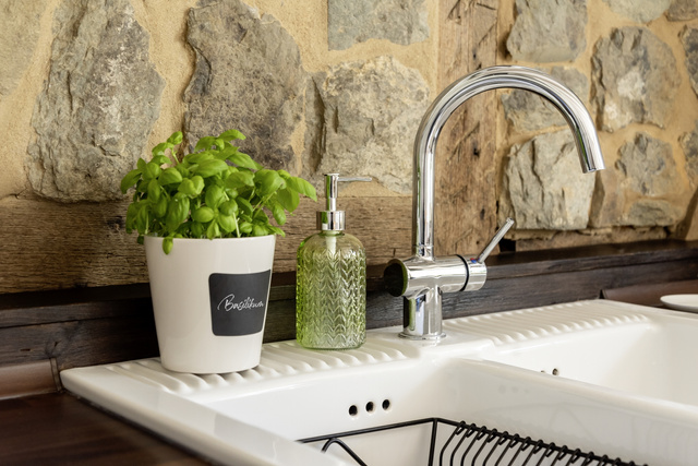 Ghiveci din ceramică WAIA, alb, ∅ 13, WENKO