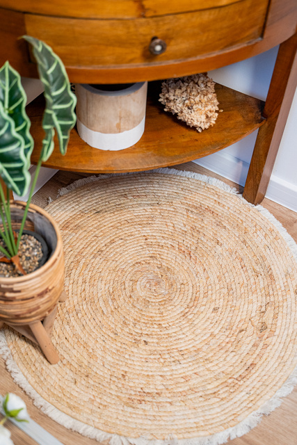 Suport ghiveci din lemn Pure, 15 cm