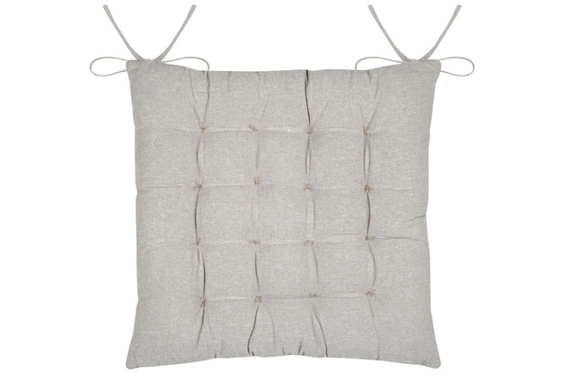 Perna din bumbac pentru scaun cu model floral 38 x 38 cm