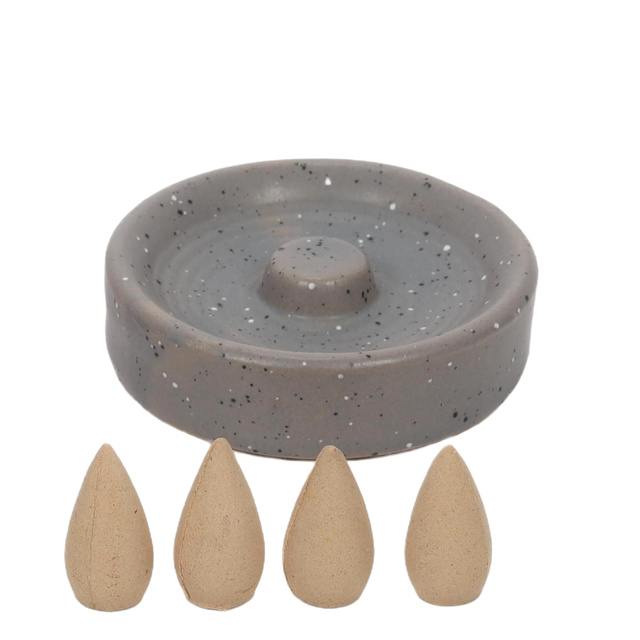 Lămpă aromatică + bețișoare parfumate HAPO, 9 piese