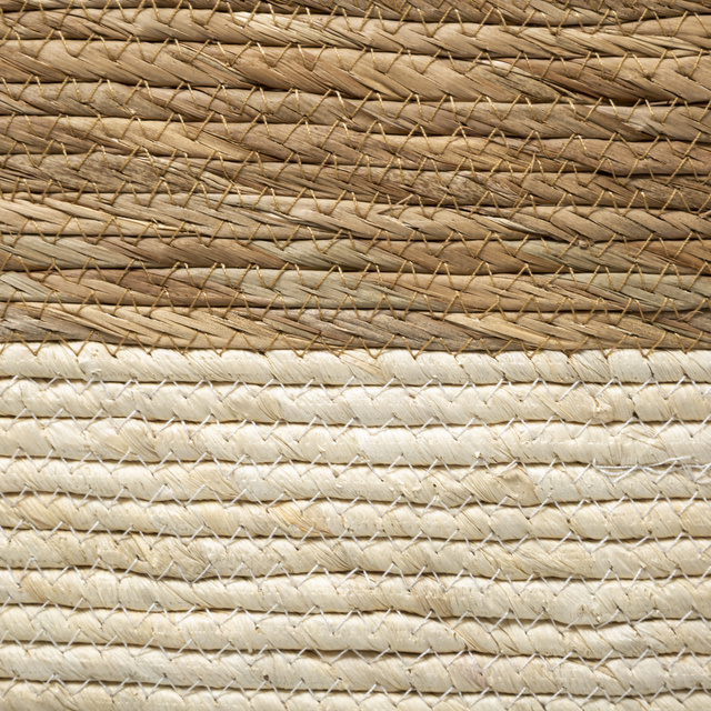 Cos de depozitare BIO, impletitura de paie, 31 x 31 cm