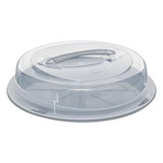 Cutie rotundă pentru tort reversibilă PP