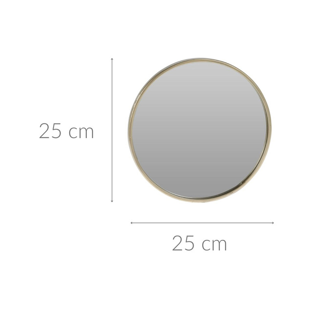 Oglinda decorativa CHAMPAGNE, Ø 25 cm