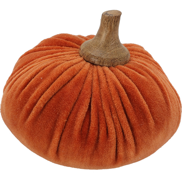 Dovleac artificial, decor tesatura, 10 x 11 cm