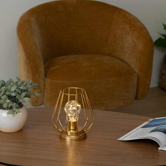 Lampa LED cu bec decorativ, 17 cm