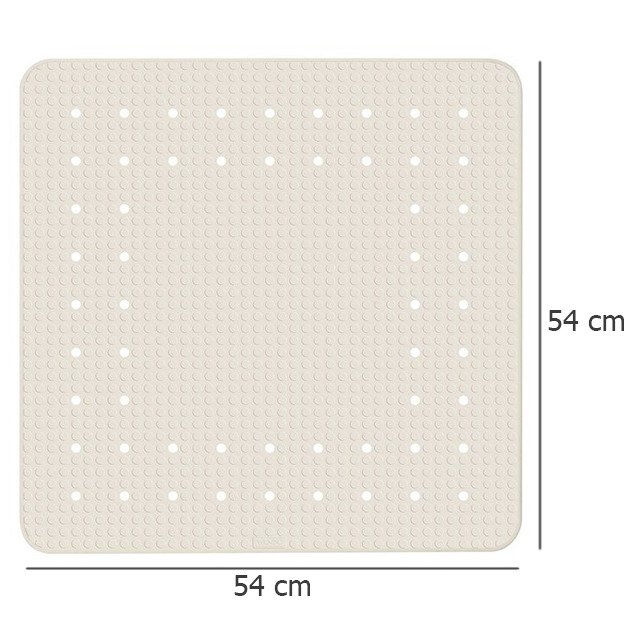 Covoras pentru cabina de dus antiderapant, 54x54 cm, WENKO