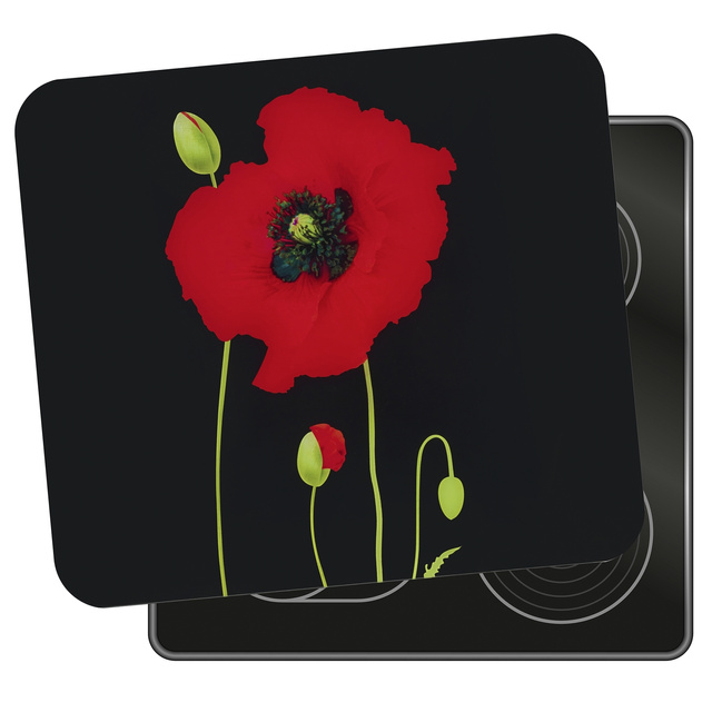 Plita de sticla, 56 x 50 cm, POPPY, Maximex