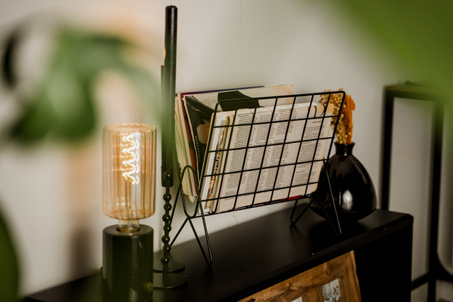 Suport metalic pentru reviste