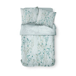 Lenjerie de pat din bumbac, pilota si 2 perne, 220 x 240 cm, LILES