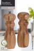 Rasnita de sare si piper NATURAL, 16,5 cm