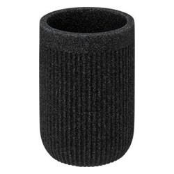 Recipient pentru periuțe de dinți, ONYX, ardezie, Ø 7 cm
