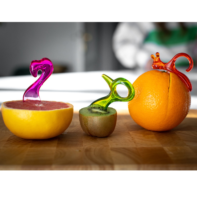 Set ENERGY-TOOLS: 2x lingura - 3 decojitoare de legume, KOZIOL