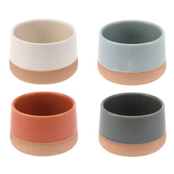 Set de boluri ceramice in diverse culori