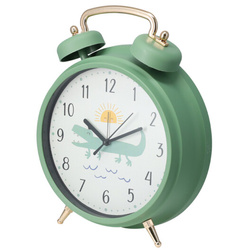 Ceas deșteptător pentru copii SAFI, Ø 24 cm, verde