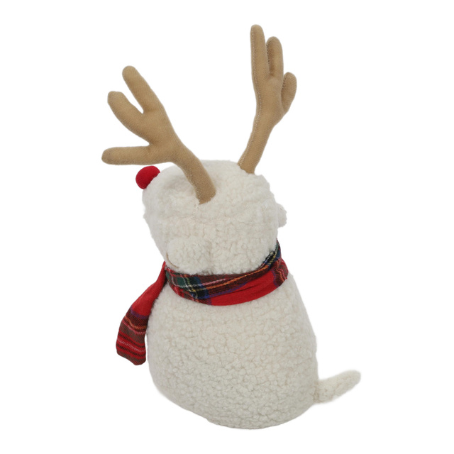 Opritor pentru ușă, ren, alb