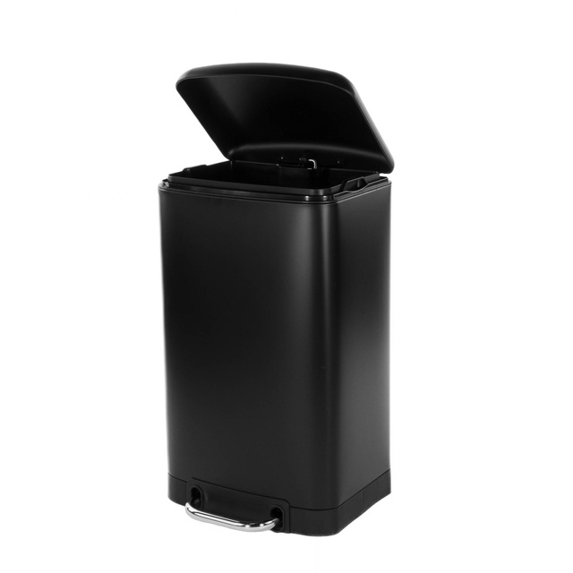 Coș de gunoi metalic Ariane 20L negru