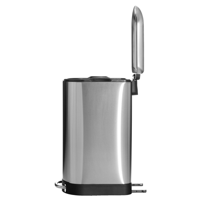 Coș de gunoi îngust Ariane, inox, cu pedală, 30 l