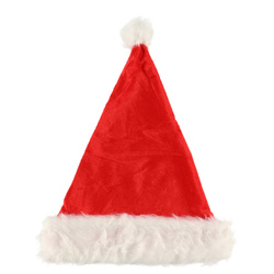 Căciulă de Moș Crăciun cu blăniță