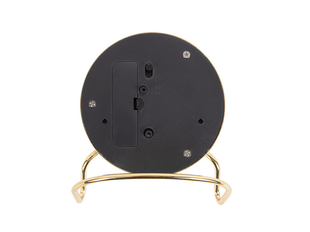 Ceas deşteptător cu numere de aur, STILI, Ø 9,5 cm