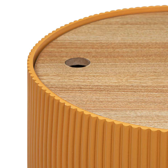 Masuta de cafea cu spatiu de depozitare ENOLA, rotunda, Ø 38,5 cm