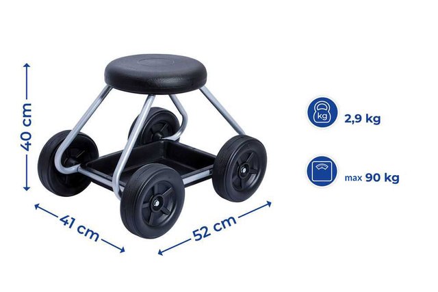 Scaun pe roți SECURA