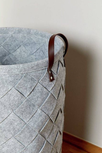 Coș de rufe TROVO cu mânere, WENKO