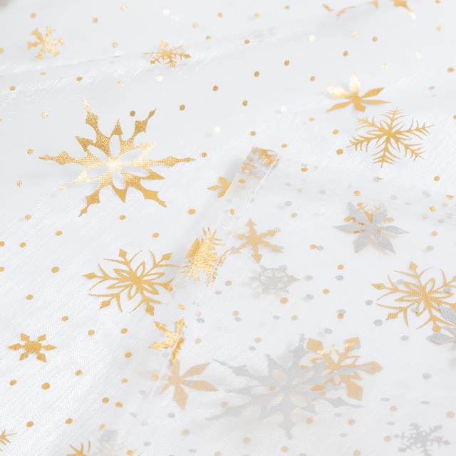 Masă rezistentă la pete, cu fulgi de zăpadă