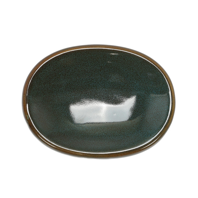 Savoniera din ceramică GREEN HARMONY, verde