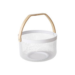 Coș decorativ metalic KOLEO, Ø 17 cm