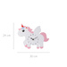 Ceas de perete Unicorn din MDF, 30 x 24 cm