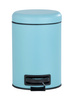 Coș de baie LEMAN MATT, recipient pentru gunoi, 3 l, WENKO, albastru