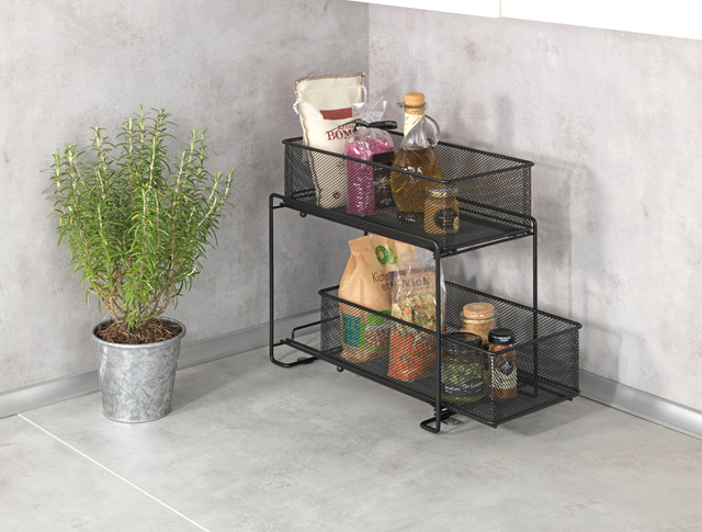 Cos pentru alimente GIOMA, 2 niveluri, WENKO