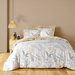 Set de lenjerie cu model de frunze, KIMBERLY, 240 x 220 cm