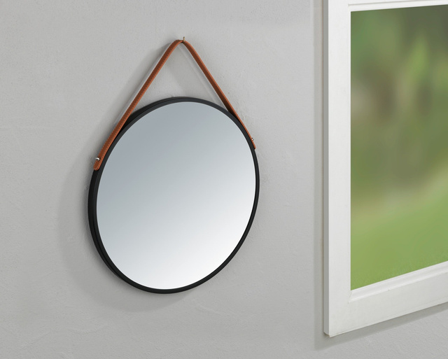 Oglinda suspendata BORRONE, Ø 40 cm, WENKO