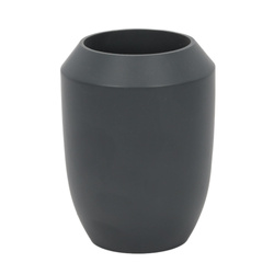 Pahar de periuță de dinți TRIO, Ø 8 cm, gri