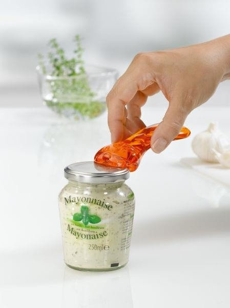 Deschizător de borcane twist TOM, antracit.