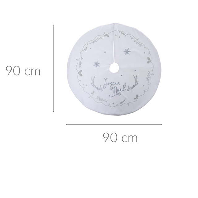 Covor de Crăciun cu inscripția