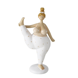Figurină din porțelan Yoga, femeie, 22 cm