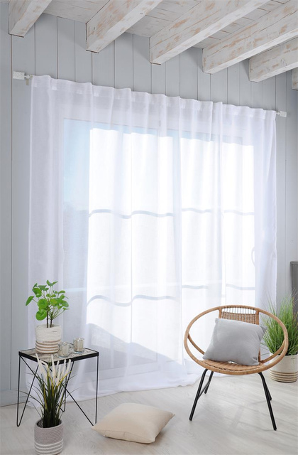 Perdea MADRID albă, 290 x 260 cm