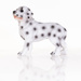 Figurina de gradina caine dalmatian, inaltime 28 cm, din piatra artificiala