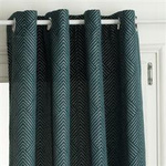 Perdea JACQ cu model geometric, 140 x 260 cm