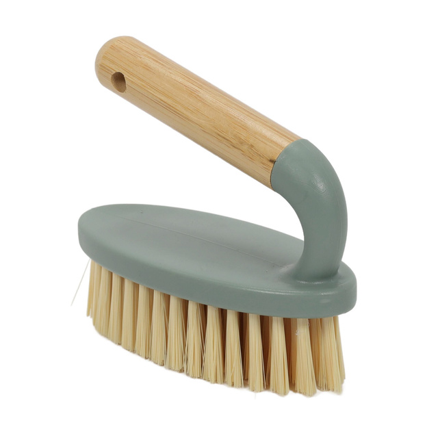 Perie cu maner din bambus, 14 x 16 x 11 cm