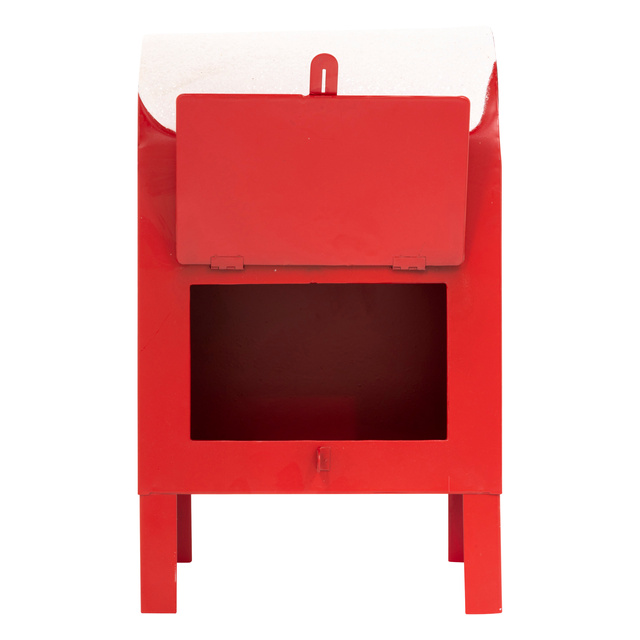 Cutie metalică pentru scrisori către Moș Crăciun, 34 cm