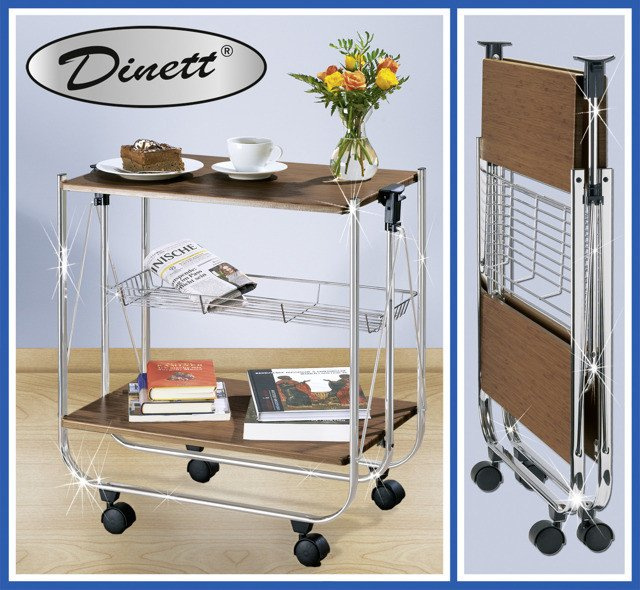 Masa de bar pe roți DELUXE DINETT, WENKO, model 2