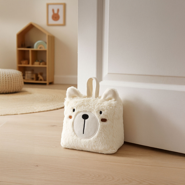 Opritor pentru ușă pentru camera copilului, animal cu urechi, 16 x 8 x 15 cm