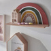 Raft curcubeu pentru camera copiilor HEAD IN THE CLOUDS, 41,5 x 10 x 31,5 cm